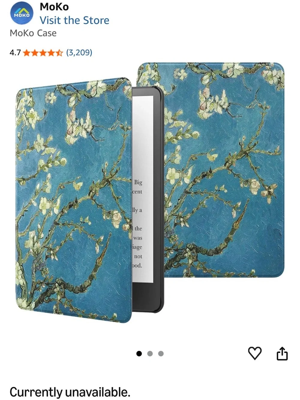 11th Gen Kindle Paperwhite Case and Screen Protector (together)